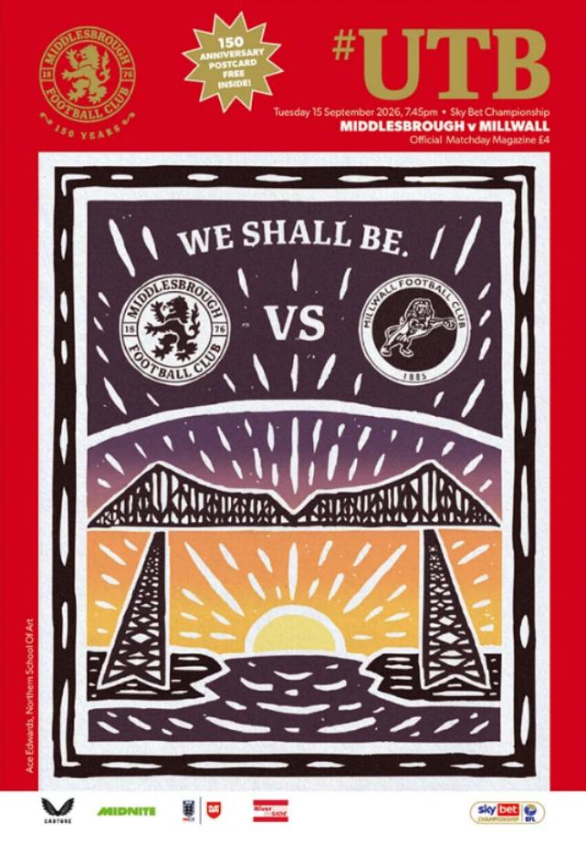 MIDDLESBROUGH v MILLWALL 2026/27